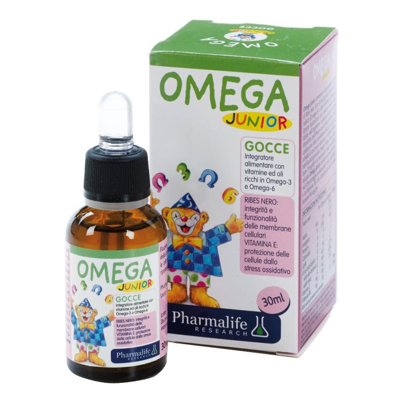Pharmalife Omega Junior Integratore Difese Dai Primi Giorni A 12 Anni 30 ml Pharmalife Omega Junior Integratore Difese Dai Primi Giorni A 12 Anni 30 ml