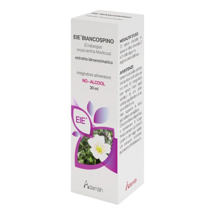 Adamah EIE Biancospino Gocce 30 ml – Estratto Naturale in Soluzione Idroalcolica per Relax e Benessere Cardiaco Adamah EIE Biancospino Gocce 30 ml – Estratto Naturale in Soluzione Idroalcolica per Relax e Benessere Cardiaco