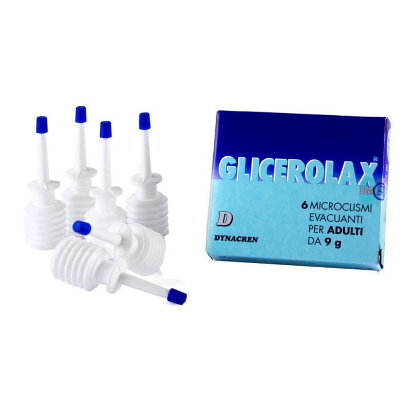 Glicerolax Adulti Microclismi 6 Pezzi x 9g Glicerolax Adulti Microclismi 6 Pezzi x 9g