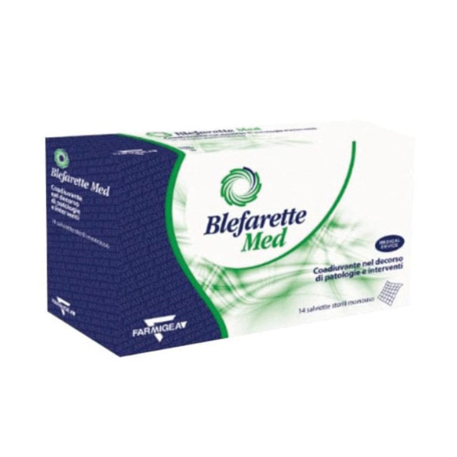 Junia Pharma Igiene Occhi Blefarette Med 14 Salviette Oculari Medicate Junia Pharma Igiene Occhi Blefarette Med 14 Salviette Oculari Medicate