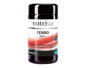 Nutriva  Benessere ed Equilibrio Ferro Integratore 50 Compresse