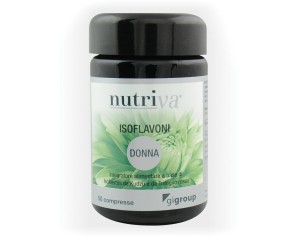 Nutriva  Pre e Menopausa Isoflavoni Donna Integratore 50 Compresse