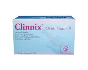 Clinnix Ovuli Vaginali per Uso Intravaginale 15 ovuli da 2,5 g