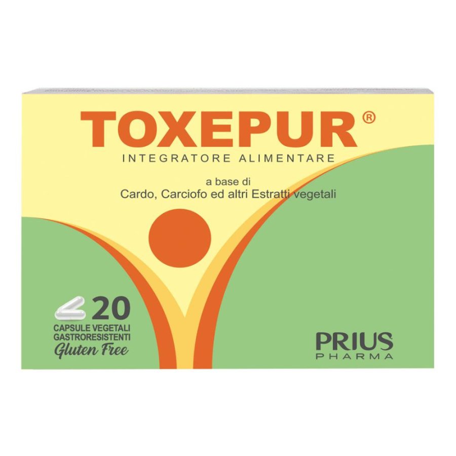 Toxepur Integratore Depurativo Detox e Drenante 20 Capsule Toxepur Integratore Depurativo Detox e Drenante 20 Capsule