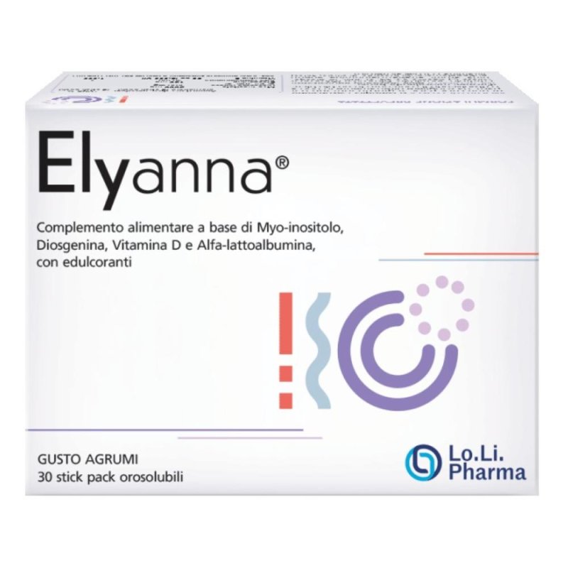 Elyanna Stick Solare Labbra Fattore di Protezione 30 Dermatologico 1,8 g Elyanna Stick Solare Labbra Fattore di Protezione 30 Dermatologico 1,8 g