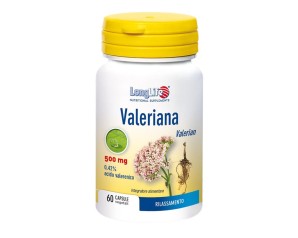 LONGLIFE VALERIANA 60CPS 500MG