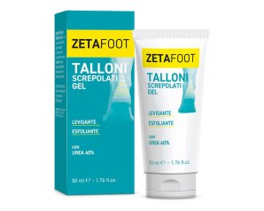 Zetaf Gel Talloni Screpolati Trattamento Riparatore Intensivo per Talloni Screpolati e Piedi Secchi