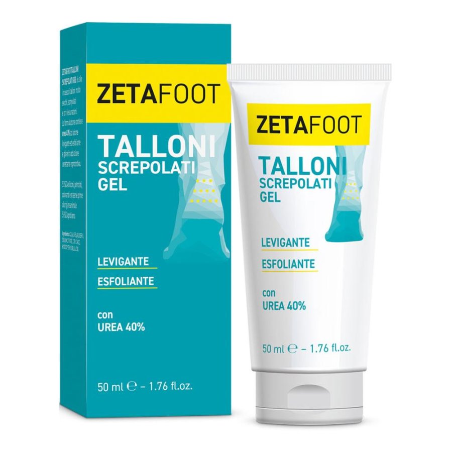 Zetaf Gel Talloni Screpolati Trattamento Riparatore Intensivo per Talloni Screpolati e Piedi Secchi Zetaf Gel Talloni Screpolati Trattamento Riparatore Intensivo per Talloni Screpolati e Piedi Secchi