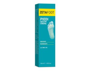 Zetaf Crema Piedi Secchi 100 ml Trattamento Idratante e Nutriente per Talloni Screpolati