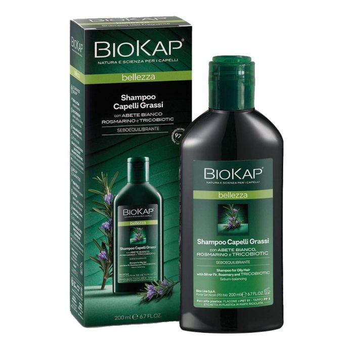 Bios Line Biokap - Shampoo per Capelli Grassi 200 ml Bios Line Biokap - Shampoo per Capelli Grassi 200 ml