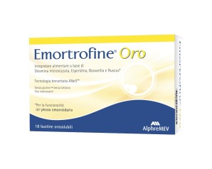 Emortrofine Oro Integratore con vitamine e sali minerali 18 Bustine