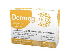 Guna Dermoguna Integratore Alimentare per la Pelle, 60 Capsule