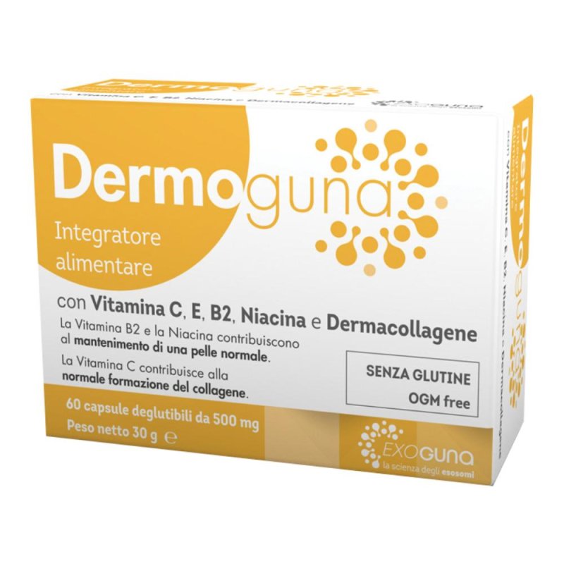 Guna Dermoguna Integratore Alimentare per la Pelle, 60 Capsule Guna Dermoguna Integratore Alimentare per la Pelle, 60 Capsule