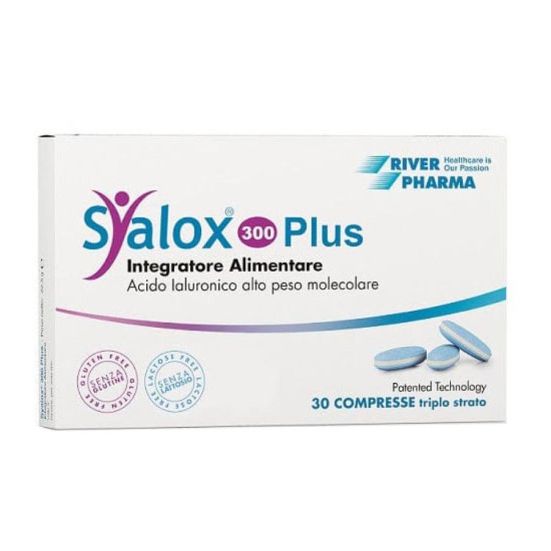 Syalox 300 Plus 30 compresse - integratore con acido ialuronico e collagene Syalox 300 Plus 30 compresse - integratore con acido ialuronico e collagene