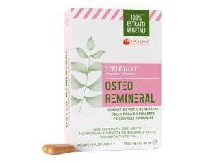 Osteo Remineral 60 Capsule Integratore Alimentare Rimineralizzante per il Benessere di Ossa e Articolazioni