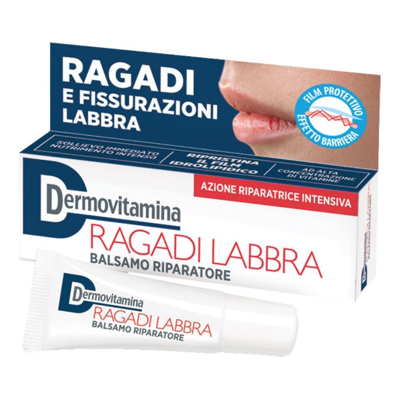 Pasquali Dermovitamina Ragadi Labbra Balsamo Riparatore 8 ml