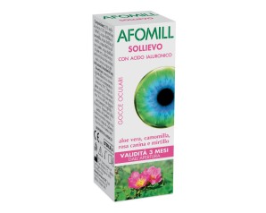 Afomill Sollievo Gocce Oculari Idratanti Con Acido Ialuronico 10 ml