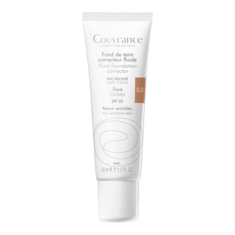 Avene Couvrance Fondotinta Correttore Fluido n&deg;5 Dorato 30ml