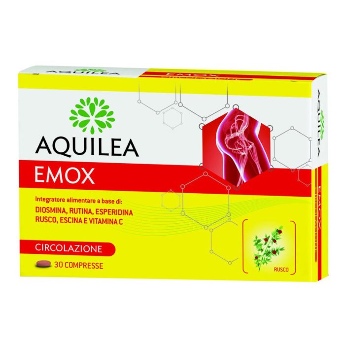 Aquilea Emox Integratore Alimentare per la Circolazione 30 Compresse Aquilea Emox Integratore Alimentare per la Circolazione 30 Compresse