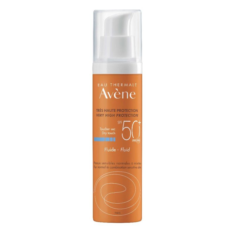 Avene Solare Pelli Intolleranti SPF50+ Fluido Minerale Filtri Fisici 50 ml Avene Solare Pelli Intolleranti SPF50+ Fluido Minerale Filtri Fisici 50 ml