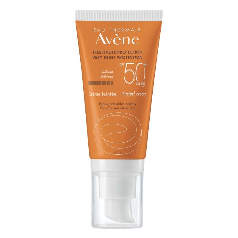 Avene Crema Colorata Tinted Crema Protezione spf 50+ 50 ml Avene Crema Colorata Tinted Crema Protezione spf 50+ 50 ml