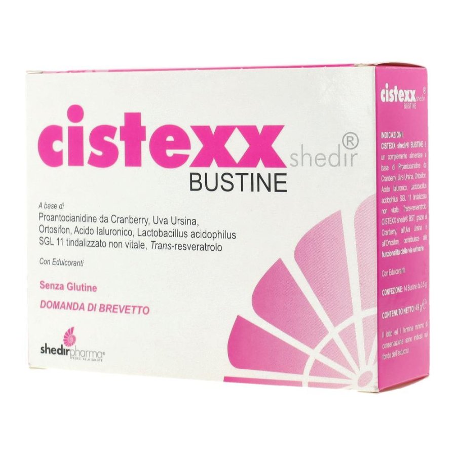 Shedir Pharma Benessere Urinario Cistexx Integratore Alimentare 14 Buste Shedir Pharma Benessere Urinario Cistexx Integratore Alimentare 14 Buste