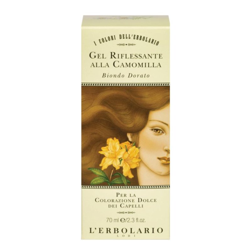 Gel riflesso biondo dorato 70 ml - gel colorante riflessante per capelli biondi