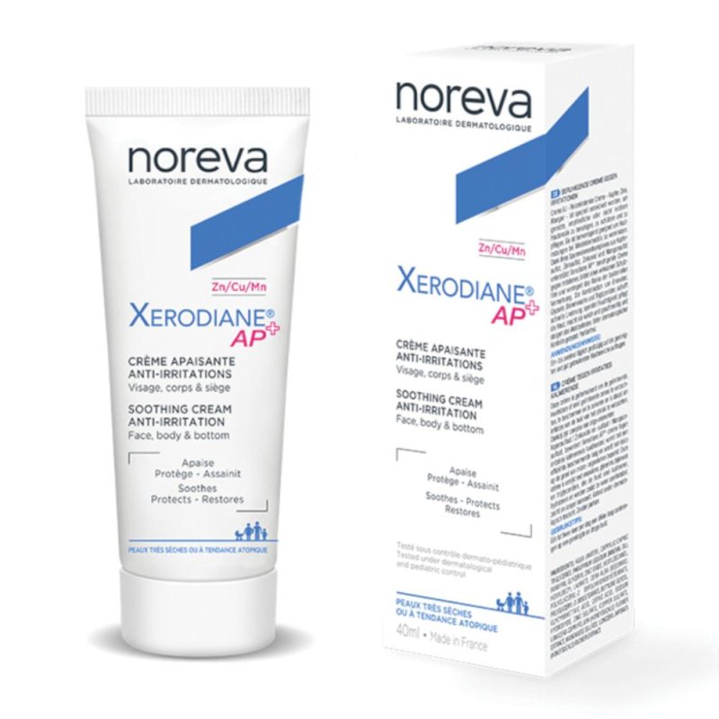 Xerodiane Plus Crema Anti Irritazioni 40 millilitri Noreva per Pelle Secca e Sensibile di Neonati Bambini e Adulti Ideale per Camping e Plage Xerodiane Plus Crema Anti Irritazioni 40 millilitri Noreva per Pelle Secca e Sensibile di Neonati Bambini e Adulti Ideale per Camping e Plage