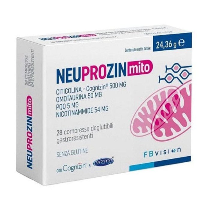 Neuprozin Mito Integratore per la vista 28 compresse Neuprozin Mito Integratore per la vista 28 compresse
