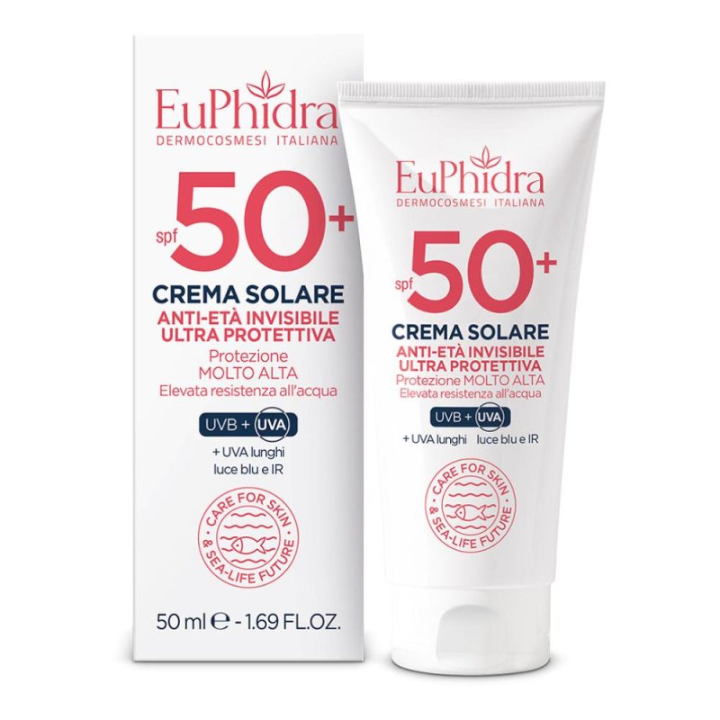 Euphidra kaleido crema viso ultra protettiva spf50+ 50 ml Euphidra kaleido crema viso ultra protettiva spf50+ 50 ml