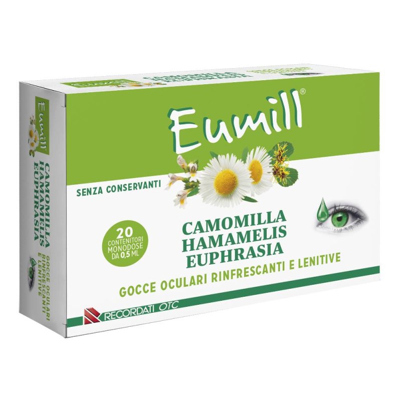 Eumill gocce oculari 20 flaconcini da 0,5 ml