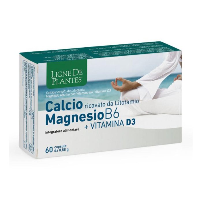 Calcio Magnesio B6 + Vitamina D3 60 capsule