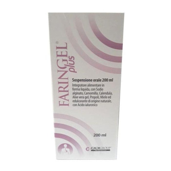 Ca.di.group Faringel Plus 200 Ml Con Acido Ialuronico Ca.di.group Faringel Plus 200 Ml Con Acido Ialuronico