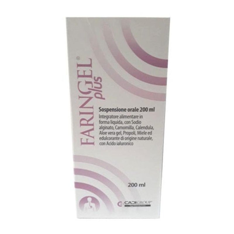 Ca.di.group Faringel Plus 200 Ml Con Acido Ialuronico Ca.di.group Faringel Plus 200 Ml Con Acido Ialuronico