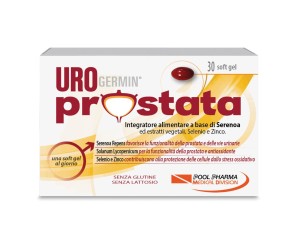Urogermin Prostata Integratore Alimentare Serenoa Repens  30 Softgel