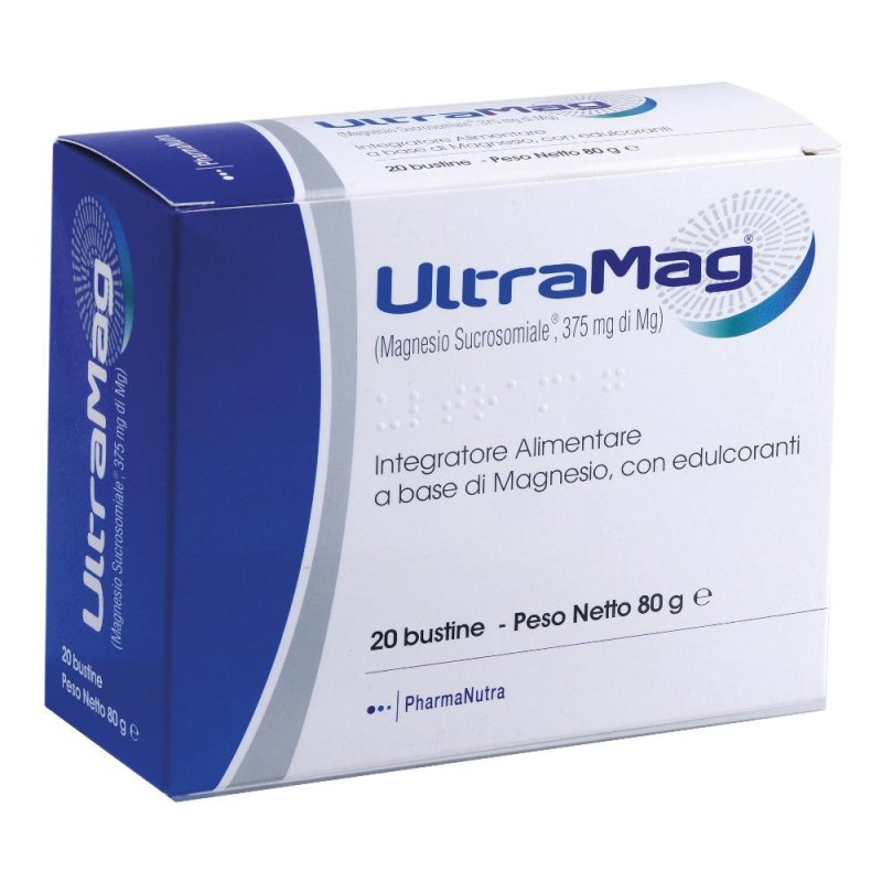 Pharmanutra Vitamine Minerali UltraMag Magnesio Sucrosomiale 20 Buste Pharmanutra Vitamine Minerali UltraMag Magnesio Sucrosomiale 20 Buste