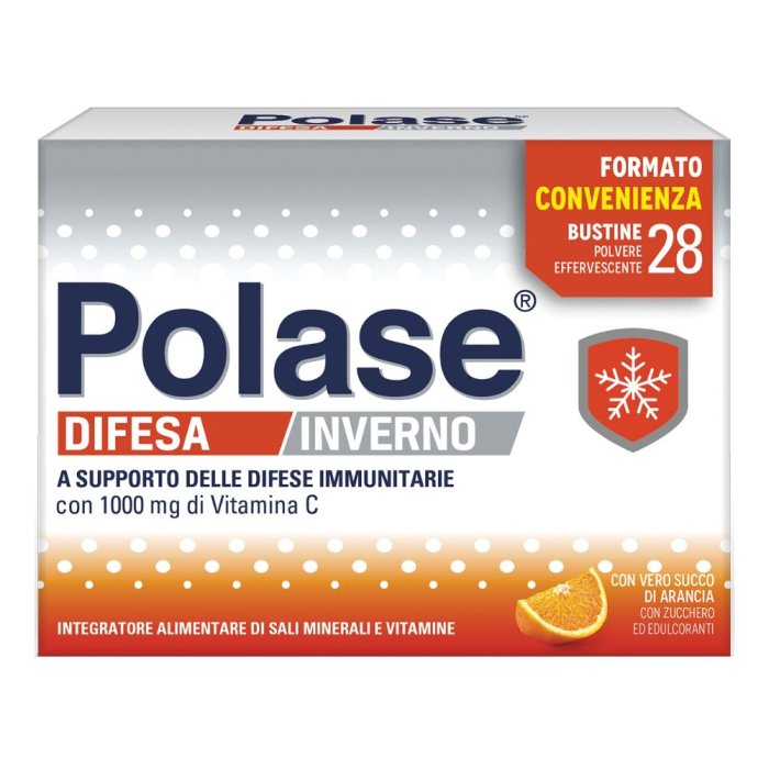 Polase difesa inverno 28 bustine con 1000 mg di Vitamina C Polase difesa inverno 28 bustine con 1000 mg di Vitamina C