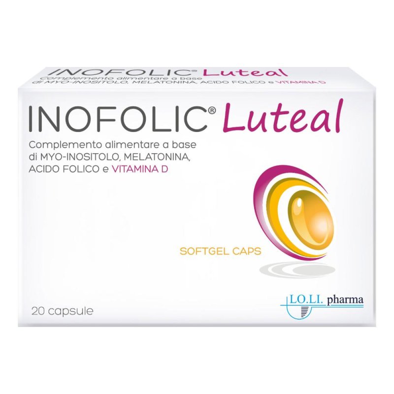 Inofolic Luteal 20 Capsule Molli Inofolic Luteal 20 Capsule Molli