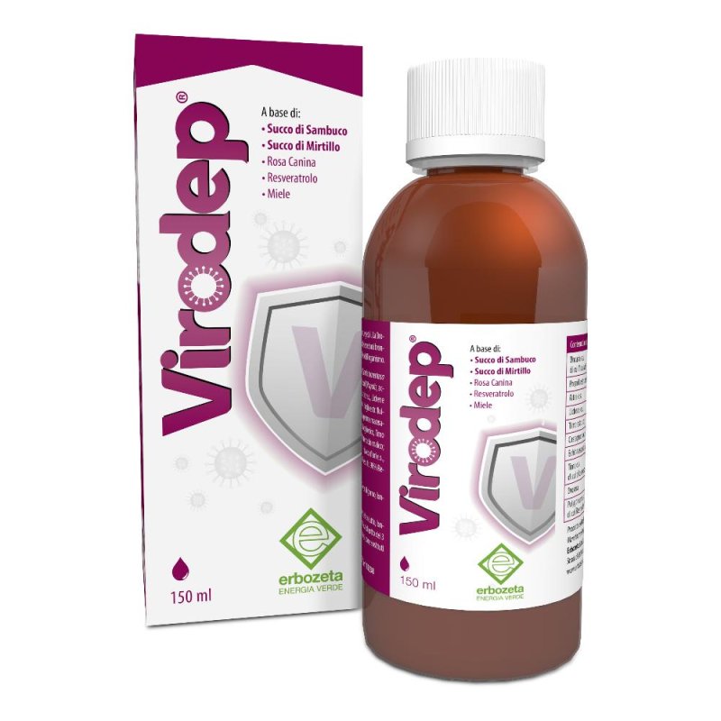 Viadep Soluzione Orale 150ml - Integratore Sambuco e Mirtillo Viadep Soluzione Orale 150ml - Integratore Sambuco e Mirtillo