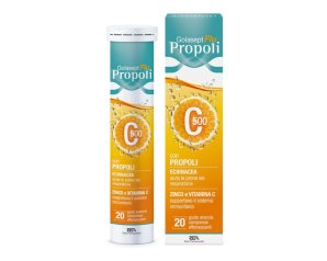 Zeta Farmaceutici Golasept Flu Propoli Integratore C 20 Compresse Effervescenti
