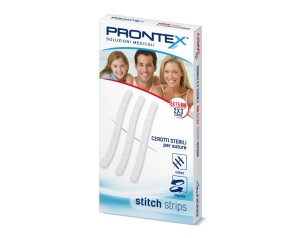 Prontex stitch strips 6x75 10p  cerotti 