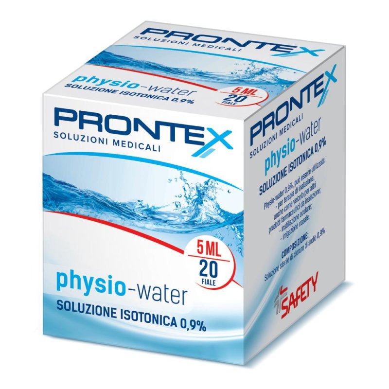Prontex Physio-Water Isotonic Soluzione Fisiologica Isotonica 20 Fiale x 5ml Prontex Physio-Water Isotonic Soluzione Fisiologica Isotonica 20 Fiale x 5ml