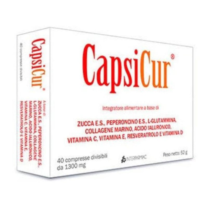 Capsicur Integratore Alimentare 40 Compresse Capsicur Integratore Alimentare 40 Compresse