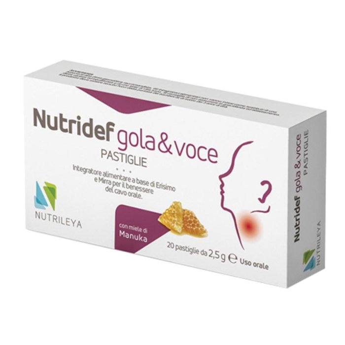 NUTRIDEF Gola&Voce 20 Past. NUTRIDEF Gola&Voce 20 Past.