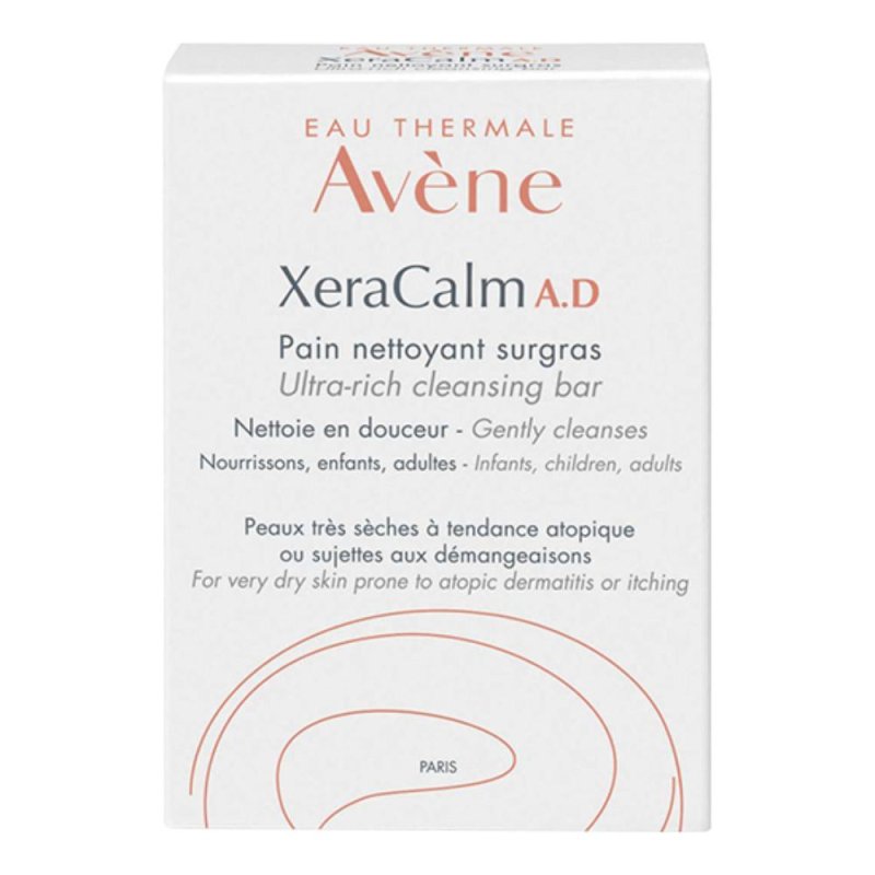 Avene  Xeracalm A.D. Pane Detergente Pelli Secche con Prurito 100 g