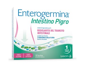 Enterogermina Intestino Pigro Integratore Sanofi Aventis  Intestino  10 Buste