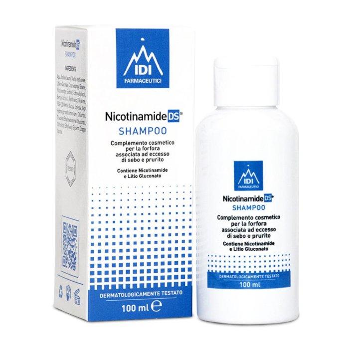 Idi Farmaceutici Nicotinamide Ds Shampoo Senza Profumo 100 Ml Idi Farmaceutici Nicotinamide Ds Shampoo Senza Profumo 100 Ml