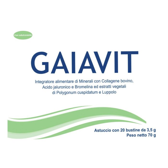 Gaiavit Infrabios Integratore Alimentare Multivitaminico e Multiminerale 20 Bustine Gaiavit Infrabios Integratore Alimentare Multivitaminico e Multiminerale 20 Bustine