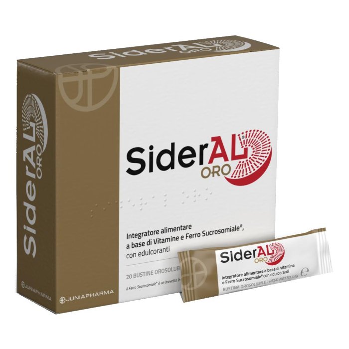 Junia Pharma Sideral Oro 14 Mg 20 Bustine Junia Pharma Sideral Oro 14 Mg 20 Bustine