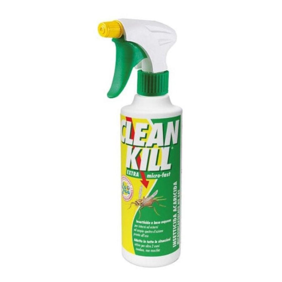 Clean Kill Extra Insetticida Spray Multinsetto 375 ml per Casa Interni ed Esterni contro Scarafaggi Formiche Cimici e Altri Insetti Striscianti e Volanti Clean Kill Extra Insetticida Spray Multinsetto 375 ml per Casa Interni ed Esterni contro Scarafaggi Formiche Cimici e Altri Insetti Striscianti e Volanti